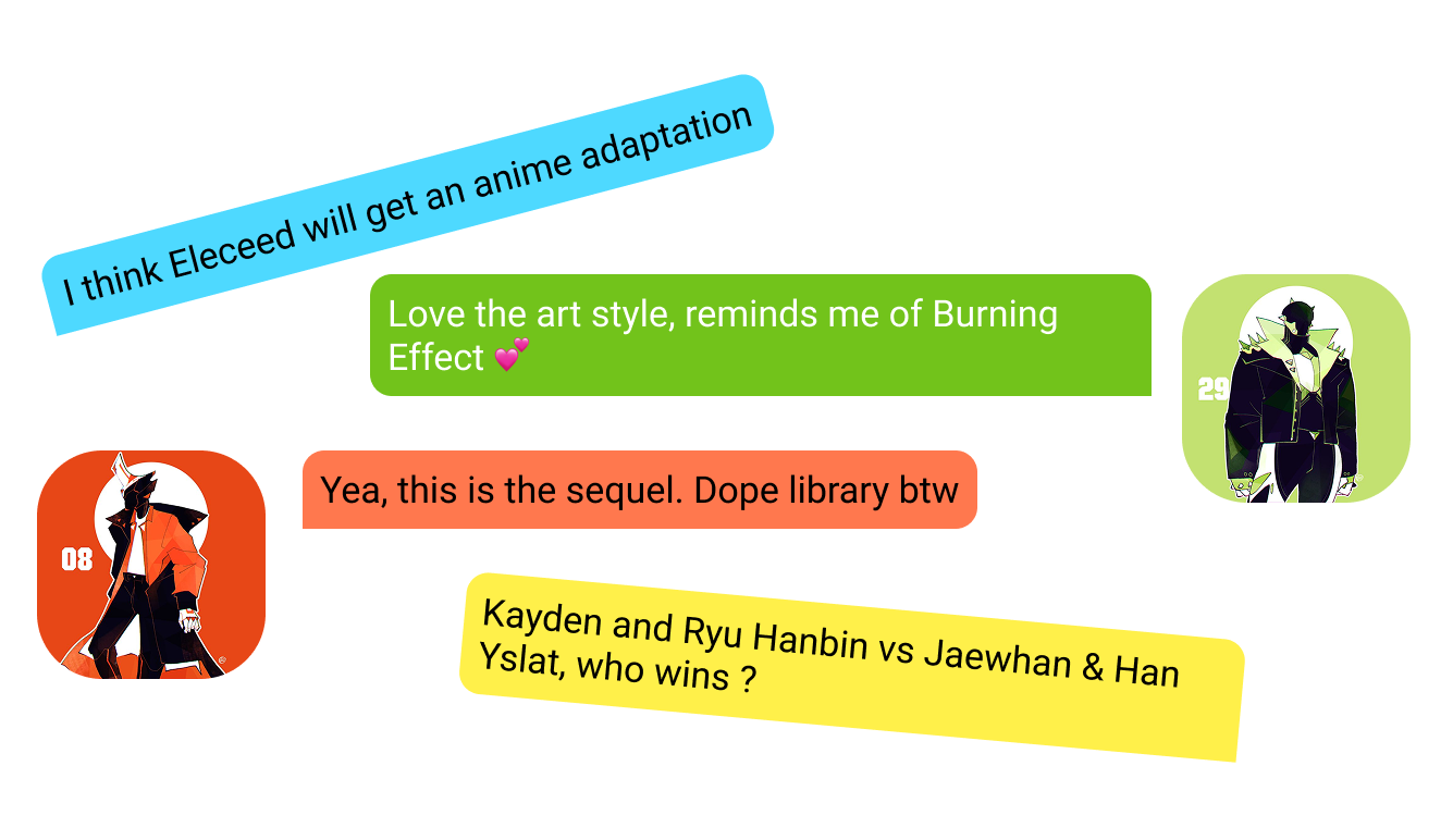 Chat with other readers